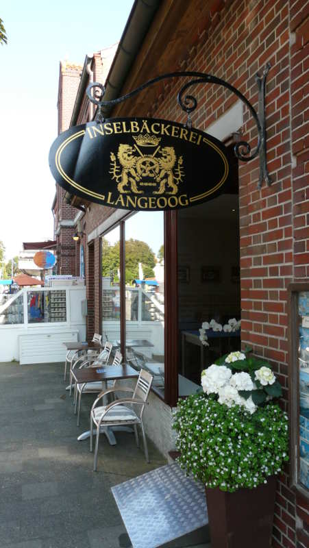 Bäckerei in Langeoog